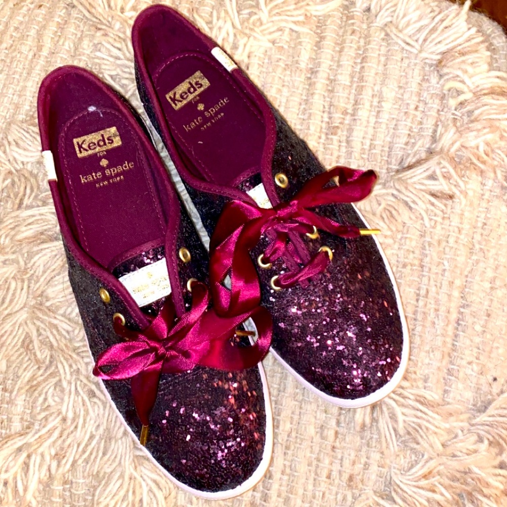 Kate Spade Sparkle Sneakers